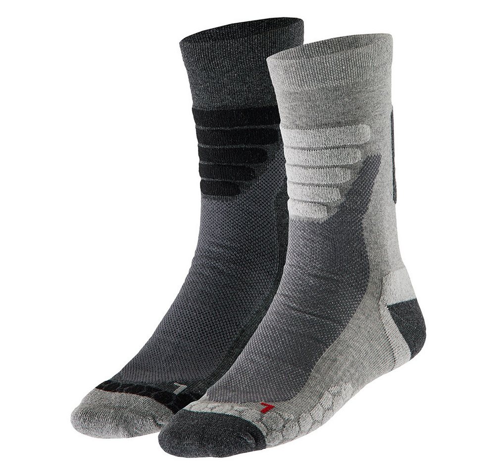 XTREME sockswear Wandersocken (2 Paar) 2er-Pack, schnelltrocknend, atmungsaktiv, Nahtlos Bild 2