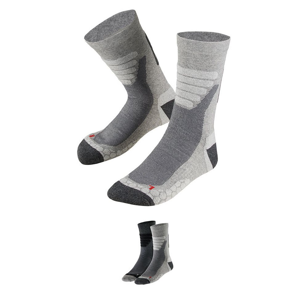 XTREME sockswear Wandersocken (2 Paar) 2er-Pack, schnelltrocknend, atmungsaktiv, Nahtlos Bild 3