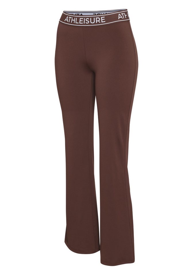 LASCANA ACTIVE Jazzpants - Flared Leggings- Sporthose- Freizeithose mit breitem Gummibund, Ideal für Sport- und Freizeit Bild 4
