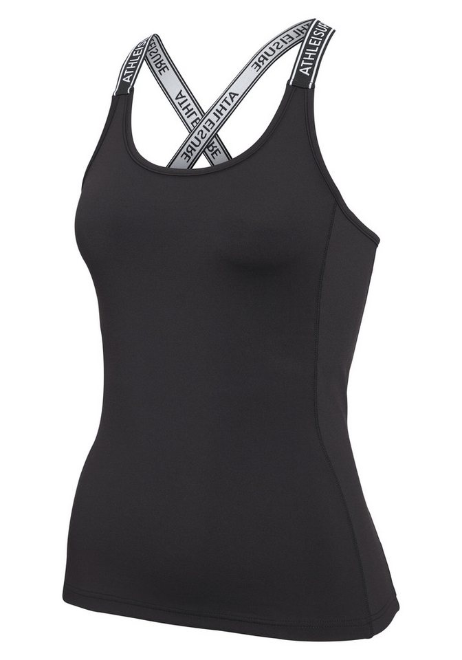 LASCANA ACTIVE Sporttop - Tanktop - Funktionstop mit gekreuzten Trägern im Rücken Bild 5