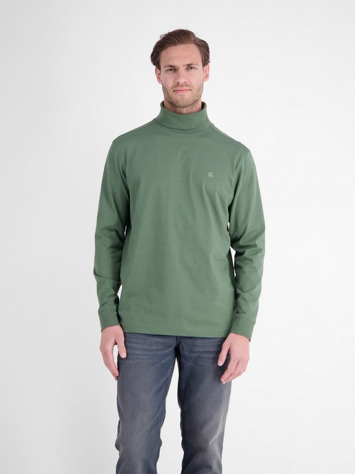 LERROS Rollkragenshirt Legeres T-Shirt mit Rollkragen aus reiner Baumwolle Bild 4