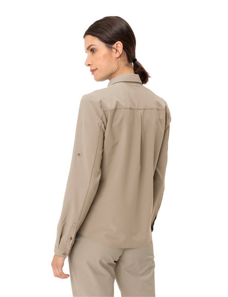 VAUDE Funktionsbluse Women's Rosemoor LS Shirt IV (1-tlg) bequeme Hemdbluse
