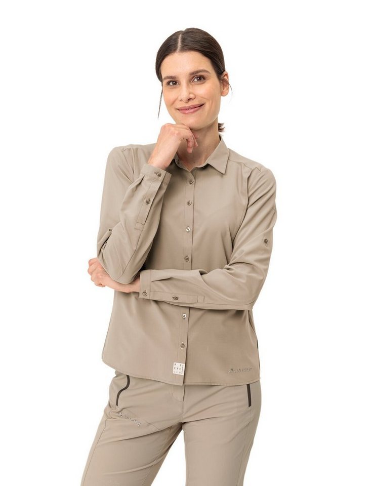 VAUDE Funktionsbluse Women's Rosemoor LS Shirt IV (1-tlg) bequeme Hemdbluse Bild 4