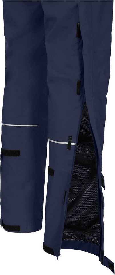 Bergson Regenhose MITCHELL Herren Regenhose, Netzfutter, 12000 mm Wassersäule, Kurzgrößen, peaco