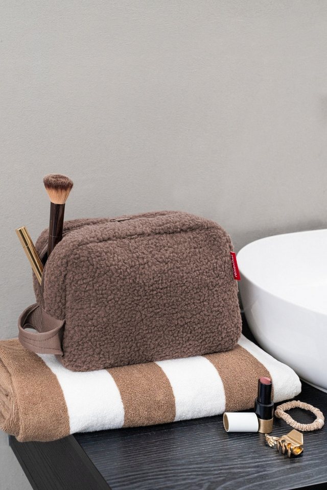 REISENTHEL® Kulturbeutel cosmeticpouch M teddy chocolate