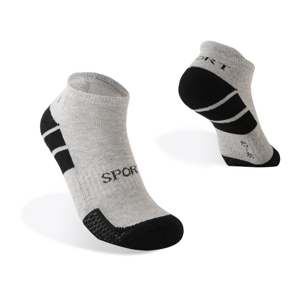 TEXEMP Thermosocken 3 - 12 Paar Thermo Socken Sneaker Kurzsocken Dicke Warme Wintersocken (Packung, 6-Paar) Wärmend - Mit Innenfrottee Bild 5