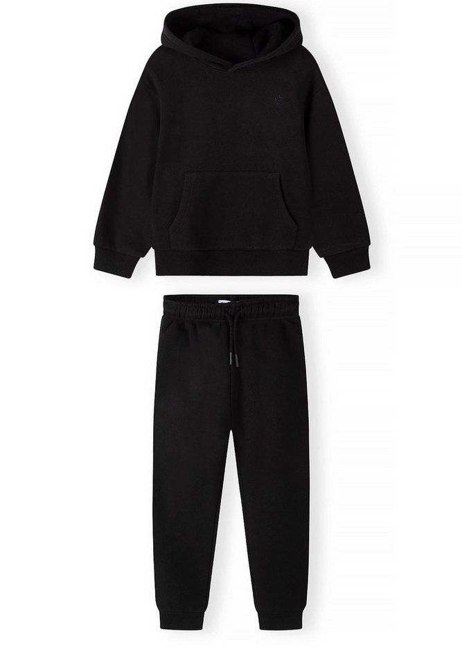 MINOTI Jogginganzug für Jungen, Sweatanzug 2-tlg. mit Kapuze und Kängurutasche (Set, 2-tlg., Hoodie und Hose) Bild 4
