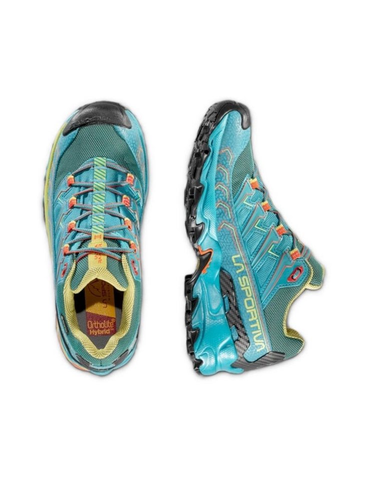 La Sportiva Trail-Laufschuhe Ultra Raptor II GTX (wasserdicht) blau/gelb Damen Wanderschuh Bild 2
