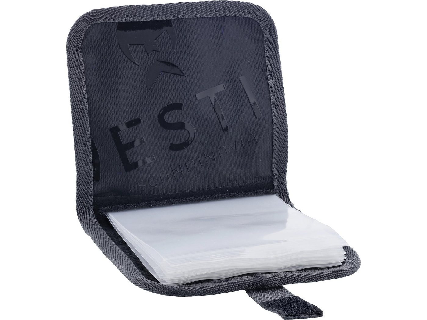 Westin Fishing Aufbewahrungstasche Rig - Vorfachtasche W4 Wallet Fold Plus - mit 6 PE Taschen - Angeln (7-tlg), 6 herausnehmbare PE-Taschen
