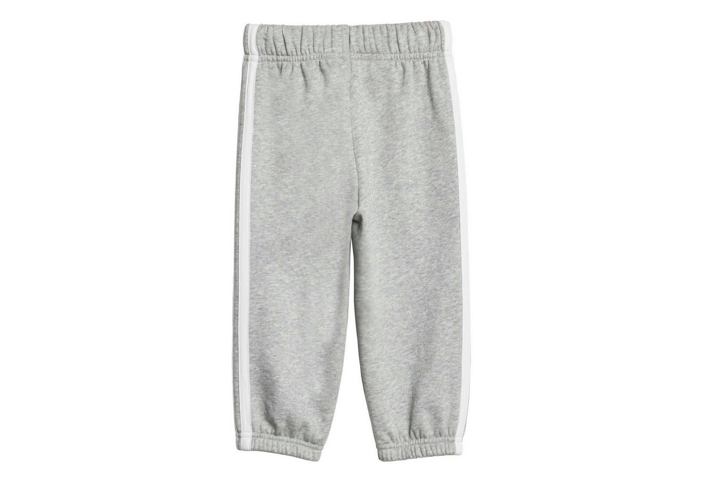 adidas Performance Jogginganzug Essentials (Baumwolle-Mischung) pink/grau Kleinkinder Mädchen Bild 3