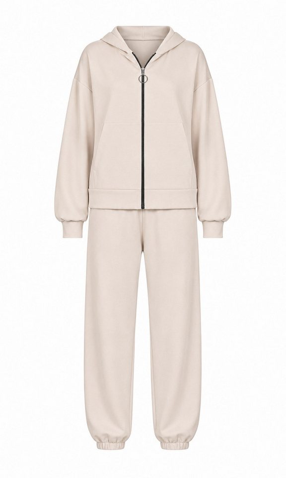 simaranda Jogginganzug Damen Jogginganzug 618 36-42 Beige