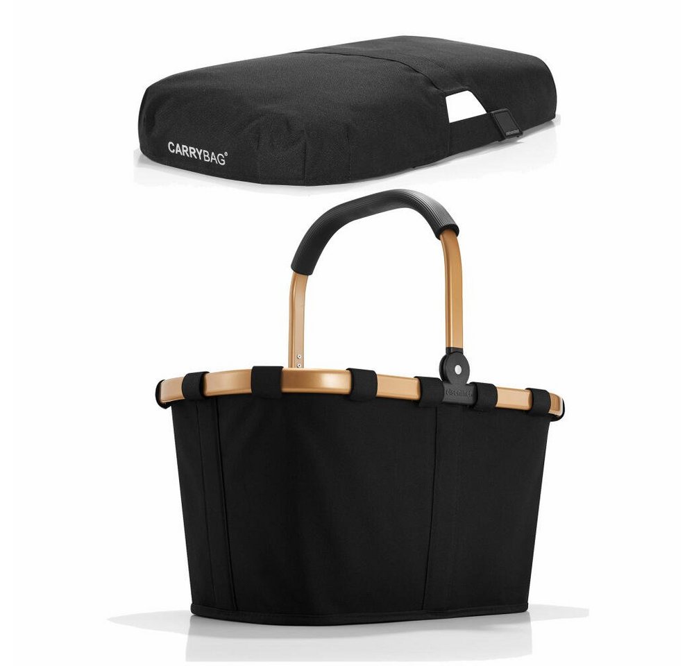 REISENTHEL® Einkaufskorb carrybag frame gold mit cover Bild 3