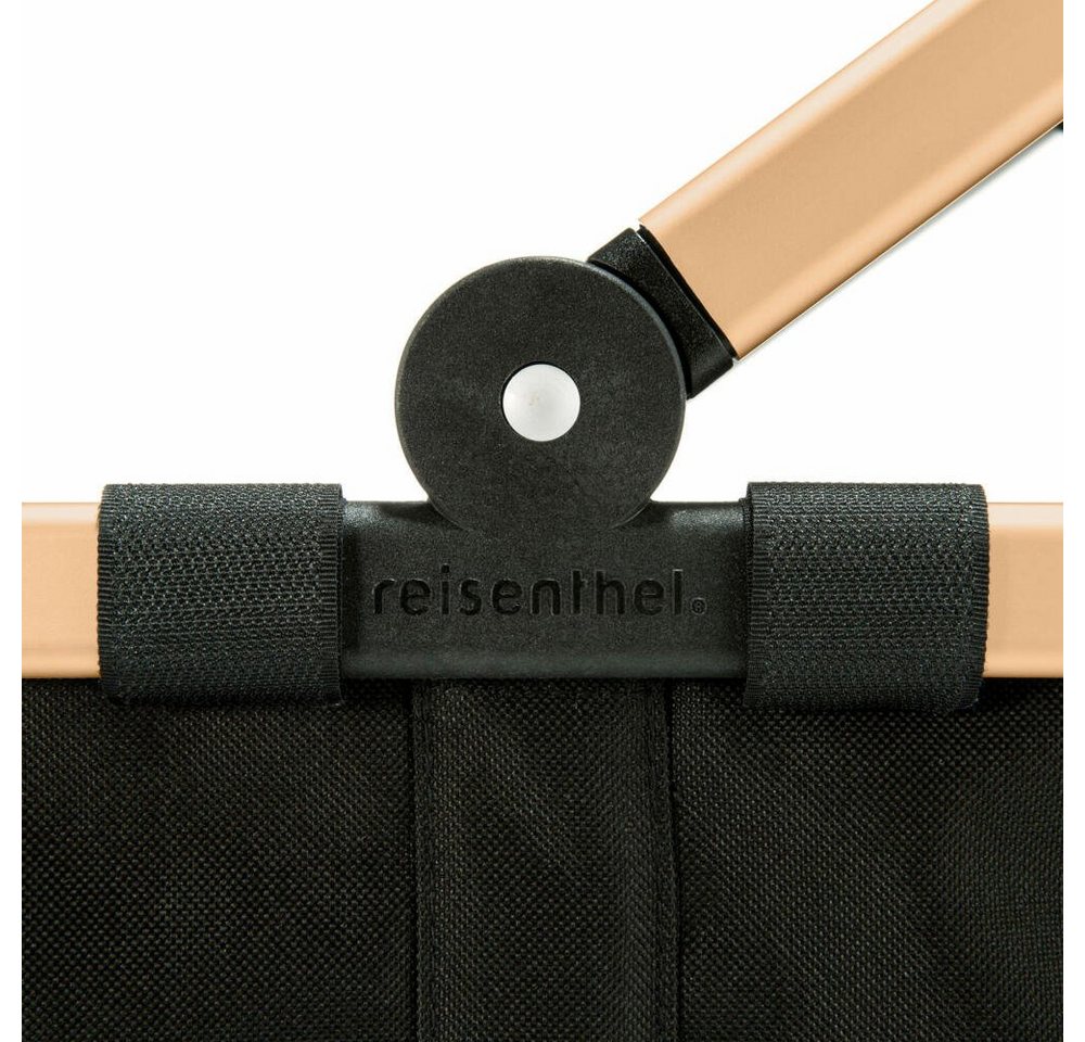 REISENTHEL® Einkaufskorb carrybag frame gold mit cover Bild 4