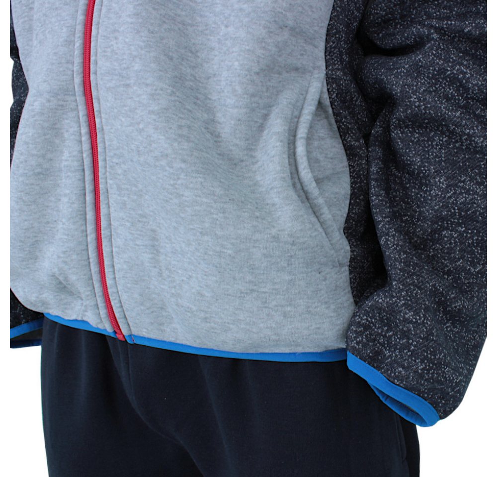 Herbold Sportswear Jogginganzug Herren Hoodie Jogger Trainingsanzug Freizeitanzug mit Kapuze (2-tlg), Warmes Sweat-Material, flauschig angeraute Innenseite, Herbst Winter Bild 4