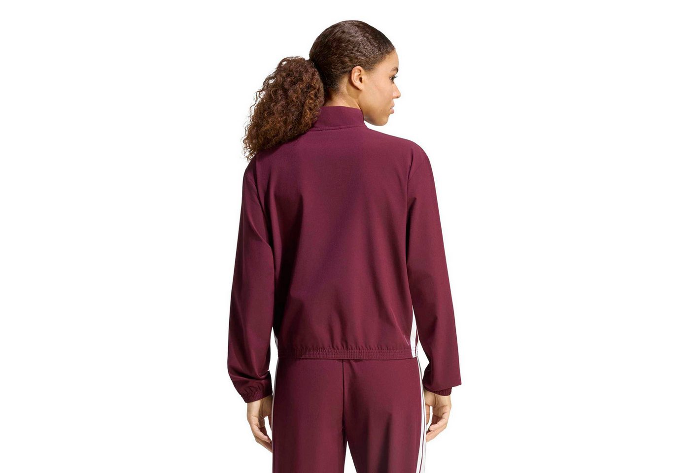 adidas Performance Trainingsjacke WE 3S WOVEN JKT MAROON/WHITE Bild 5