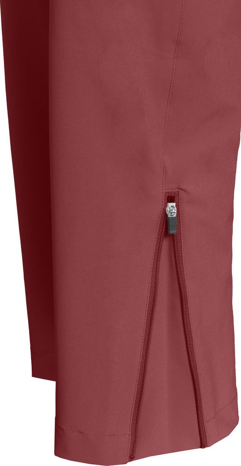 Bergson Outdoorhose AALBORG Vario (slim) Damen Wanderhose, recycelt, elastisch, sportlich, Normalgrößen, rot b Bild 5