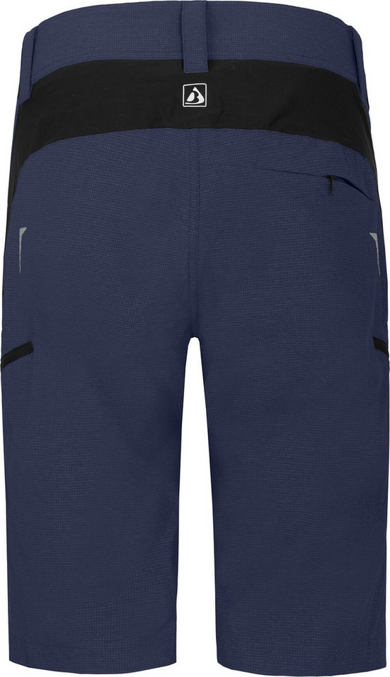 Bergson Fahrradhose VINA Bermuda Damen 2in1 Radshorts, mit gepolsterter Innenhose, Normalgrößen, peac Bild 3