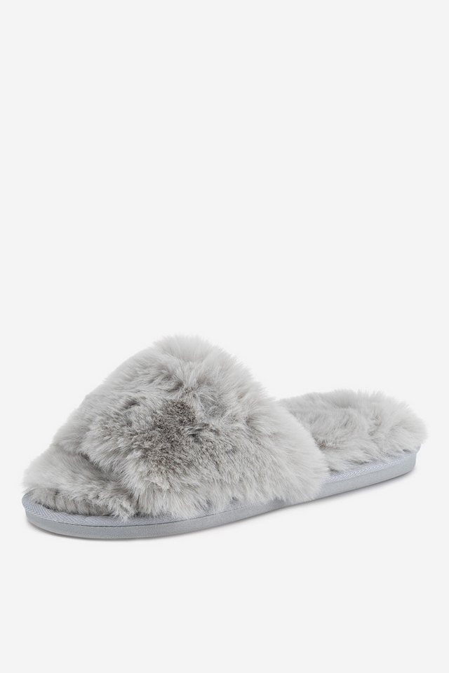 DeeZee DeeZee Damen Hausschuhe 39 grau 5903419601262 Hallenschuh Bild 2