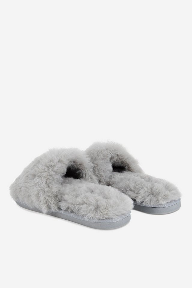 DeeZee DeeZee Damen Hausschuhe 39 grau 5903419601262 Hallenschuh Bild 4