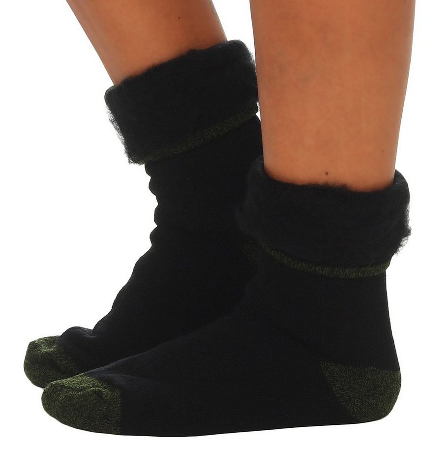 CLEO STYLE Thermosocken Thermo Socken 23 Schwarz / Tarn 43-46 Bild 2