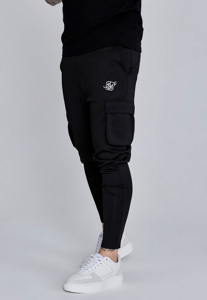 Siksilk Jogger Pants SikSilk Herren Essentials Poly Cargohose Bild 3