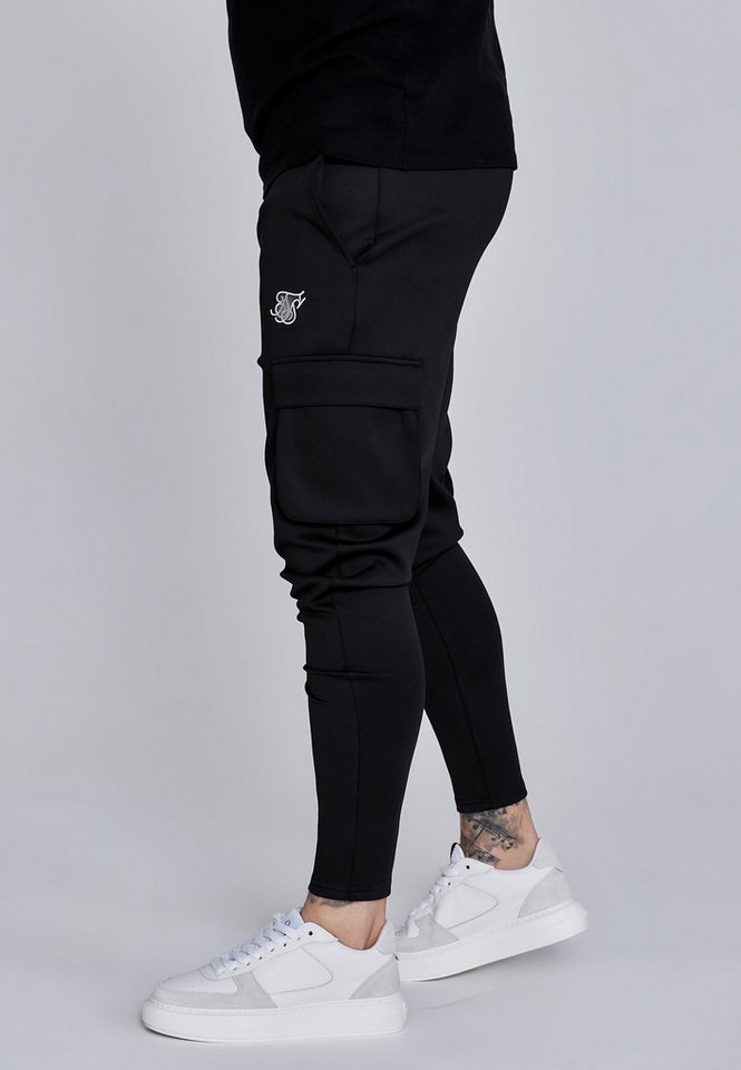 Siksilk Jogger Pants SikSilk Herren Essentials Poly Cargohose Bild 5
