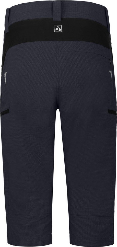 Bergson Fahrradhose VINA Capri Damen 3/4 Radhose 2in1, mit gepolsterter Innenhose, Normalgrößen, Nac Bild 4