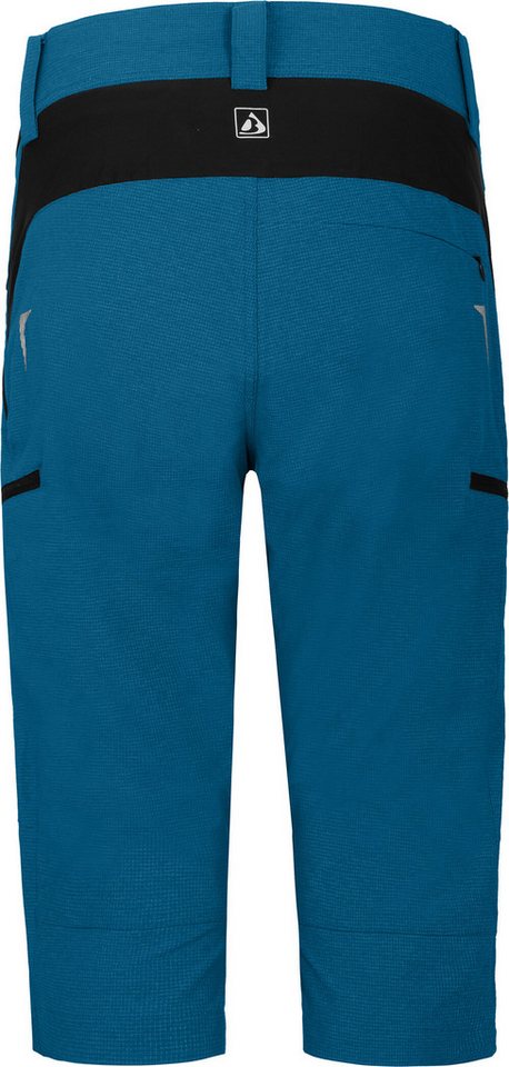 Bergson Fahrradhose VINA Capri Damen 3/4 Radhose 2in1, mit gepolsterter Innenhose, Normalgrößen, Sap Bild 3