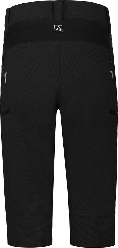 Bergson Fahrradhose VINA Capri Damen 3/4 Radhose 2in1, mit gepolsterter Innenhose, Normalgrößen, sch Bild 2