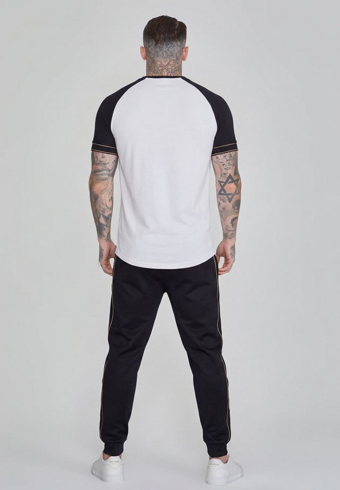 Siksilk Jogger Pants SikSilk Herren Schwarz Tapered Joggers Bild 3