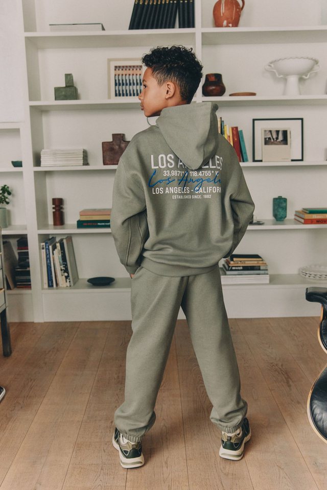 Next Sweatanzug Relaxed Fit Hoodie und Jogginghose im Set (2-tlg) Bild 2
