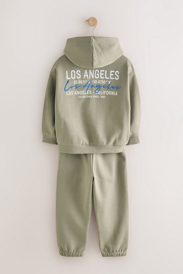 Next Sweatanzug Relaxed Fit Hoodie und Jogginghose im Set (2-tlg) Bild 3
