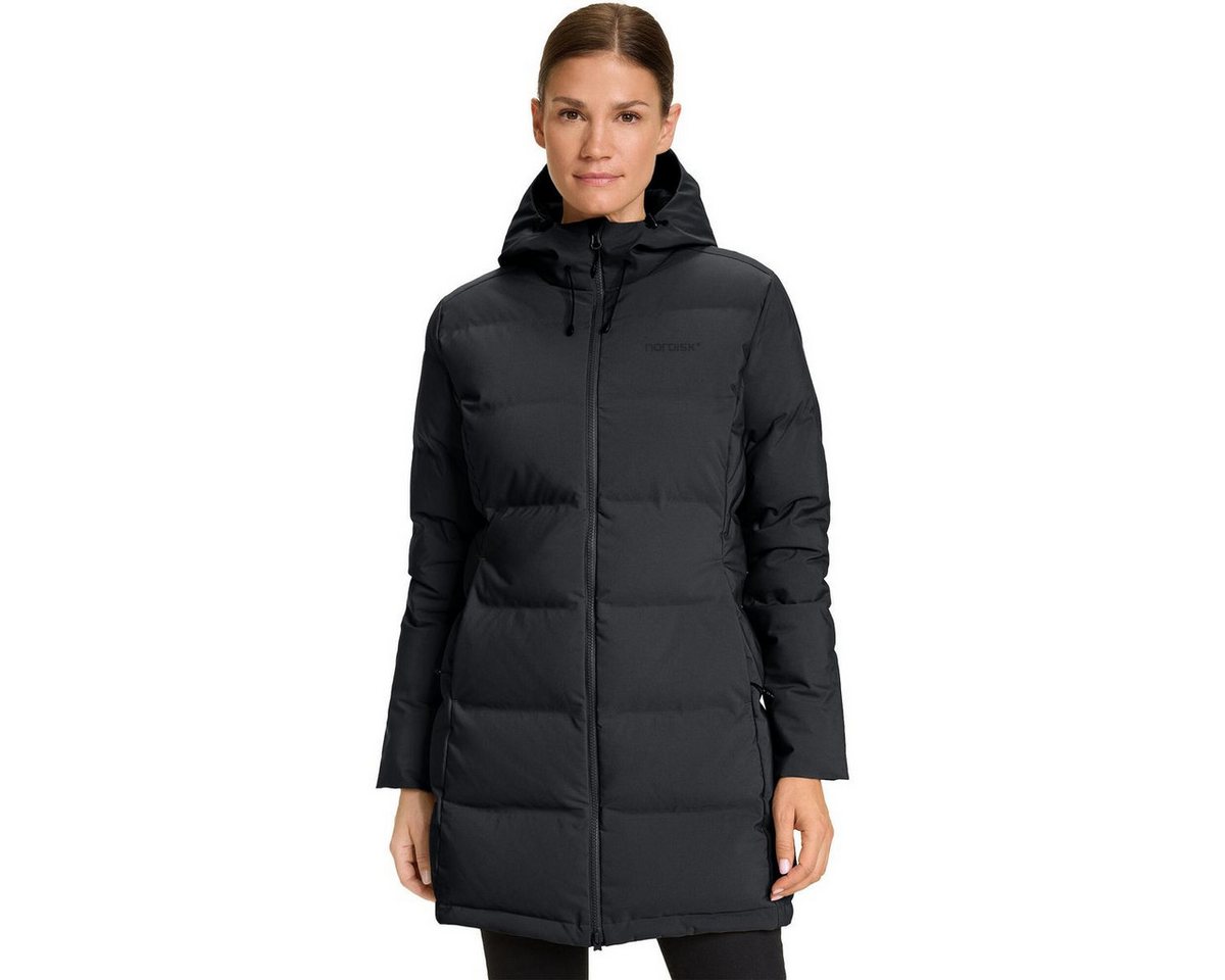 Nordisk Outdoorjacke Aukea W's Bonded Down Coat Eleganter Damenmantel mit hydrophoben Daunen, verstellbarer Kapuze Bild 5
