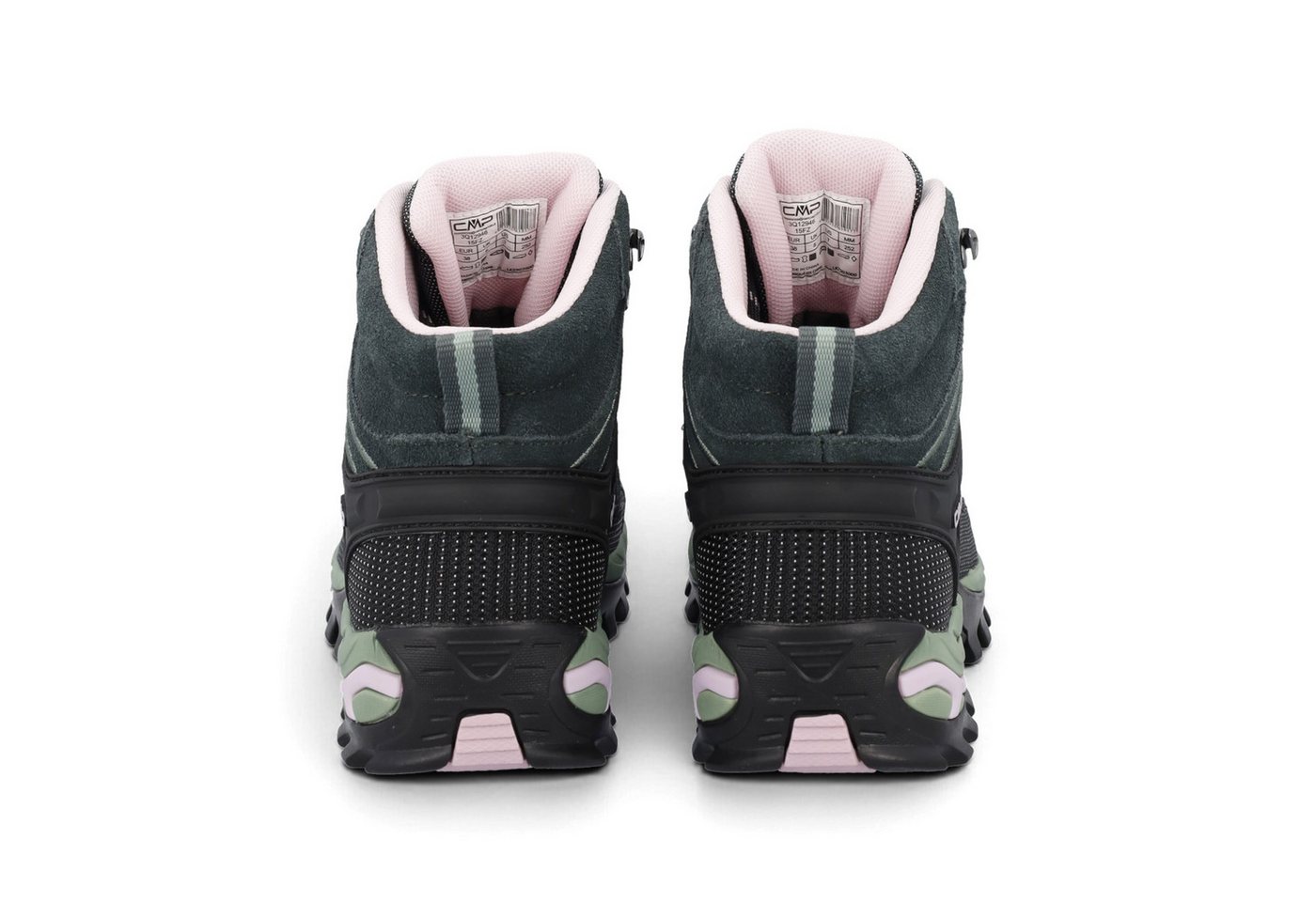 CMP Rigel Mid WP (Trekking, wasserdicht) dunkelgrün/pink Damen Wanderschuh Bild 4