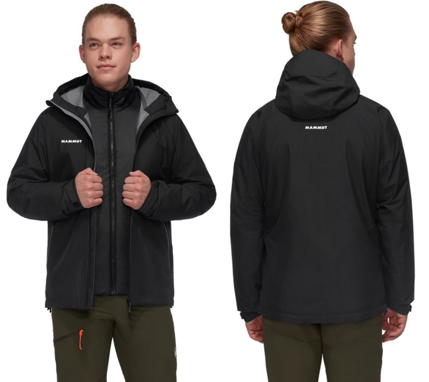 Mammut Outdoorjacke Mammut Alto Light 3 in 1 HS Hooded Jacket Herren Outdoor Wanderjacke