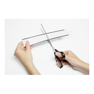 DURABLE Beschriftungsleiste C-Profil magnetisch 200 x 20mm 50 St.