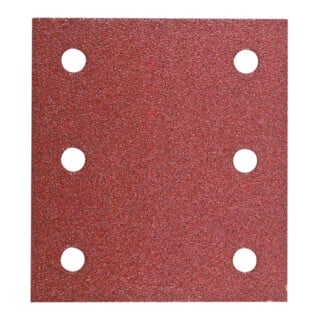 HiKOKI Haftschleifblätter 114 x 104mm P120 Rot 10 Stück