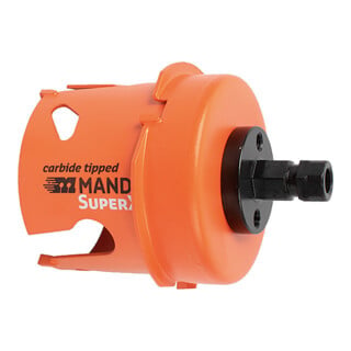 ADT Diamantwerkzeuge Mehrzweck Lochsäge SuperXCut mit Lochrandversenker MXqs Adapter Mandrex