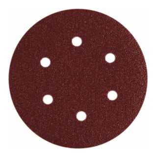 HiKOKI Haftschleifblätter 150mm P80 Rot 10 Stück