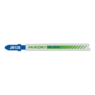 HiKOKI Stichsägeblätter JM12B/T121GF 5 Stück Metall BIM