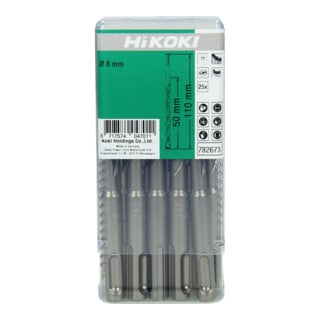 HiKOKI HM-Hammerbohrer SDS-Plus 25 8 x 50/110 mm 2-Schneider