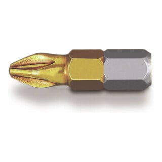 HiKOKI Bits 1/4" Pozidriv PZ2 25mm Titannitrid beschichtet
