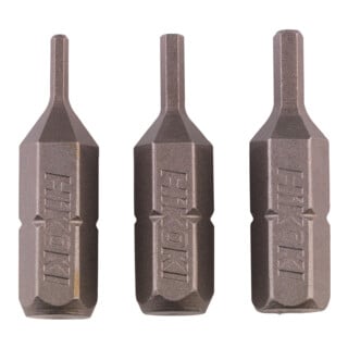 HiKOKI Bits 1/4" HEX 1.5/2/2.5 25mm 3er Set