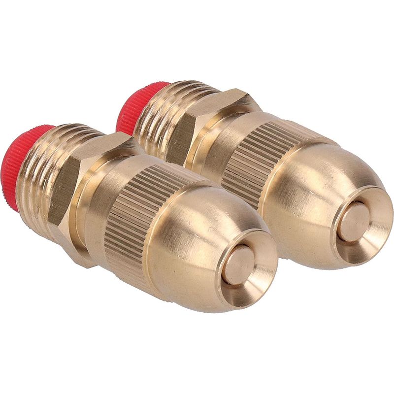 2 Stück Messing-sprühdüsen, G1/2" (dn15) Verstellbare Gartennebeldüsen, Nebeldüse Für Die Gartenarbeit