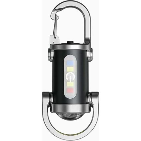 Xepho Ultra-starke Led-taschenlampe, Usb-c-aufladbar, Selbstverteidigung, Wasserdicht, 7 Modi, Schlüsselanhänger-taschenlampe Für Camping, Outdoor-aktivitäten, Notfälle Und Angeln