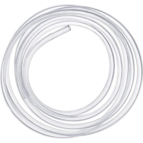 Xepho Flexibler Pvc-schlauch, Transparenter Kunststoffschlauch, Aquariumschlauch, 3 Meter, 10 × 12 Mm, Für Badewanne, Schwimmbad, Aquarium, Sprühgerät