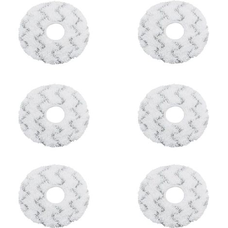 Xepho Ersatzreinigungstücher Für Ecovacs Deebot X1 Omni/turbo Staubsauger, 6er-pack