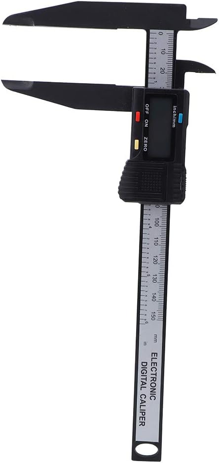 Pied À Coulisse Numérique Électronique, Pied À Coulisse Numérique Avec Outil De Mesure À Longue Mâchoire 0,1 Mm Avec Grand Écran Lcd(150mm)