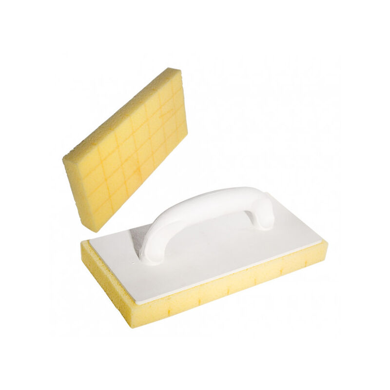 Edma – Taloche Éponge Mousse Quadrillée 280x140 Mm – Conception Ergonomique Pour Nettoyage Efficace – 257155