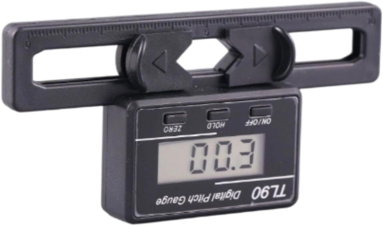 Jauge De Pas Numérique, Enregistreur Rc, Économe En Énergie, Jauge De Pas De 250 À 800 Mm, Niveau Électronique Pour Supports De Moteur D'Avion Et